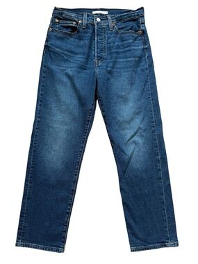 Levi’s Wedgie Straight Jeans W30 L28 High Rise Medium Wash Denim Mom Jeans